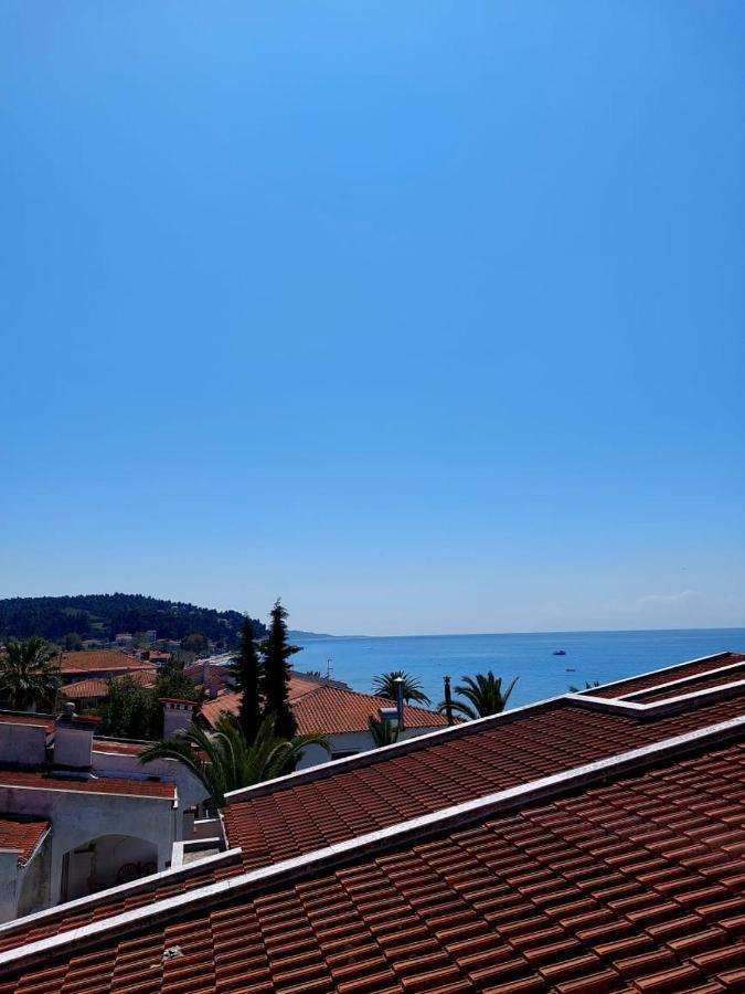 Apartment In Siviri Sea View Exterior photo